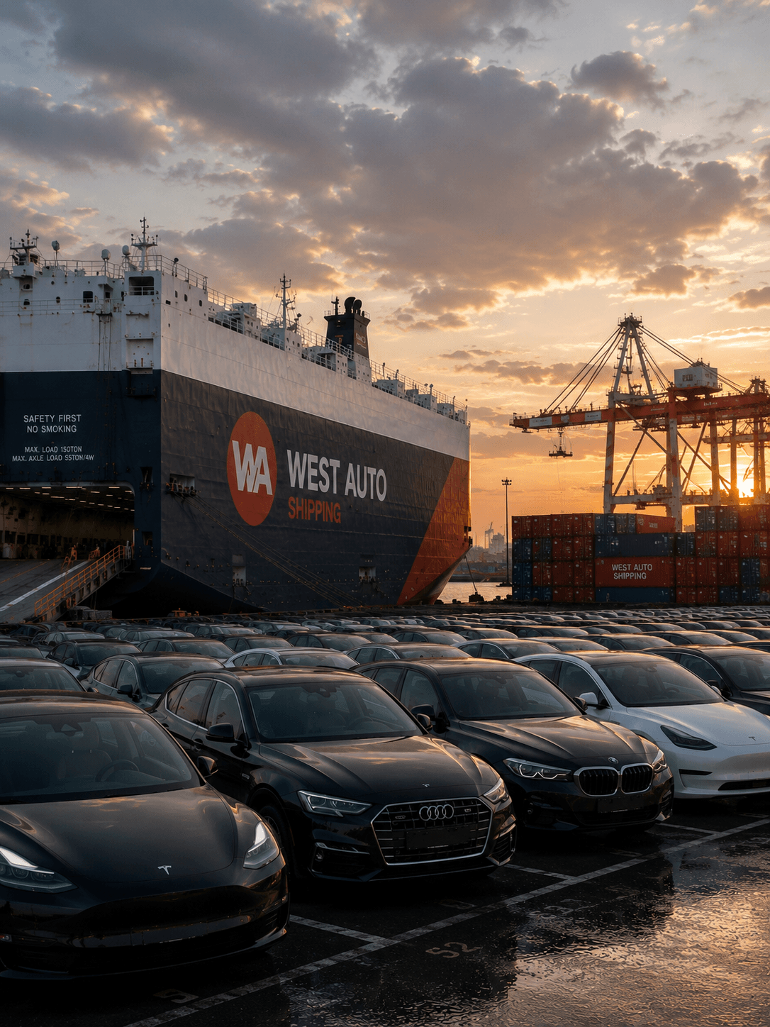 Пригін автомобілів з США — West Auto Shipping